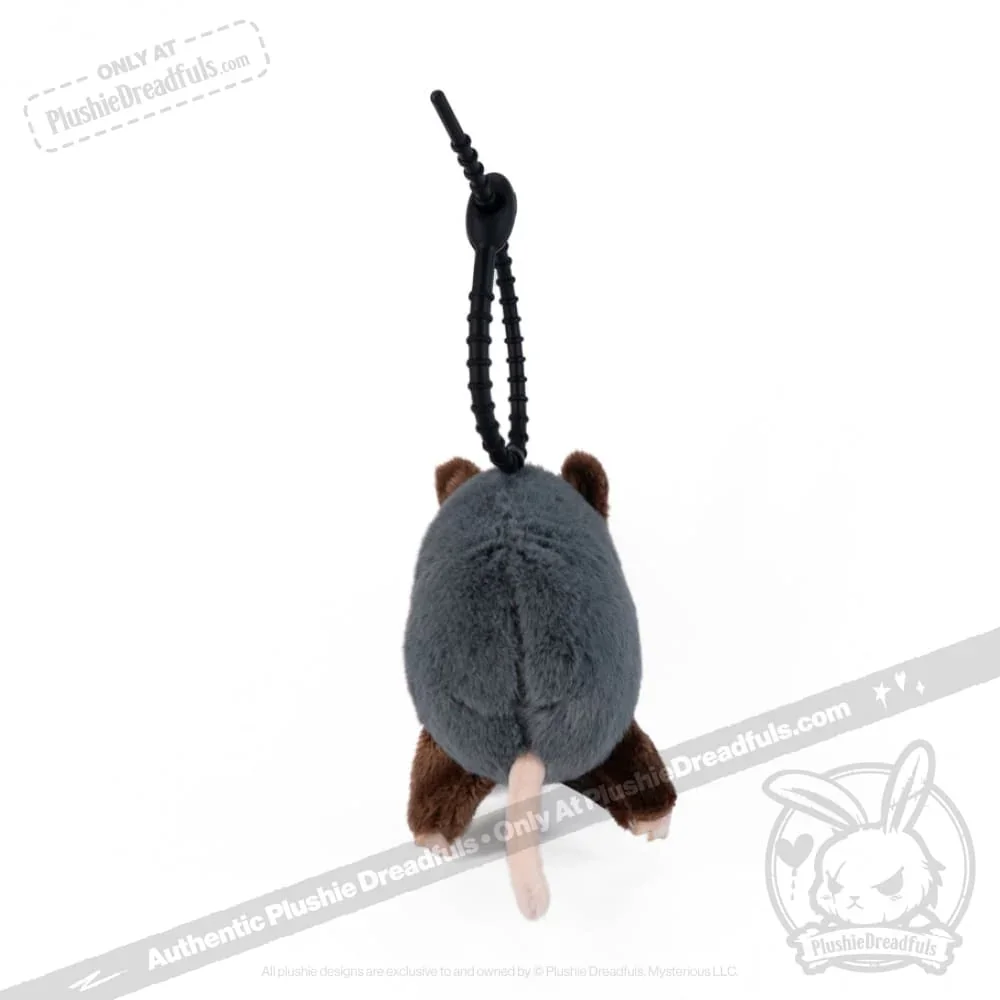 Hangry Pizza Opossum Plush Keychain - миниатюра 7