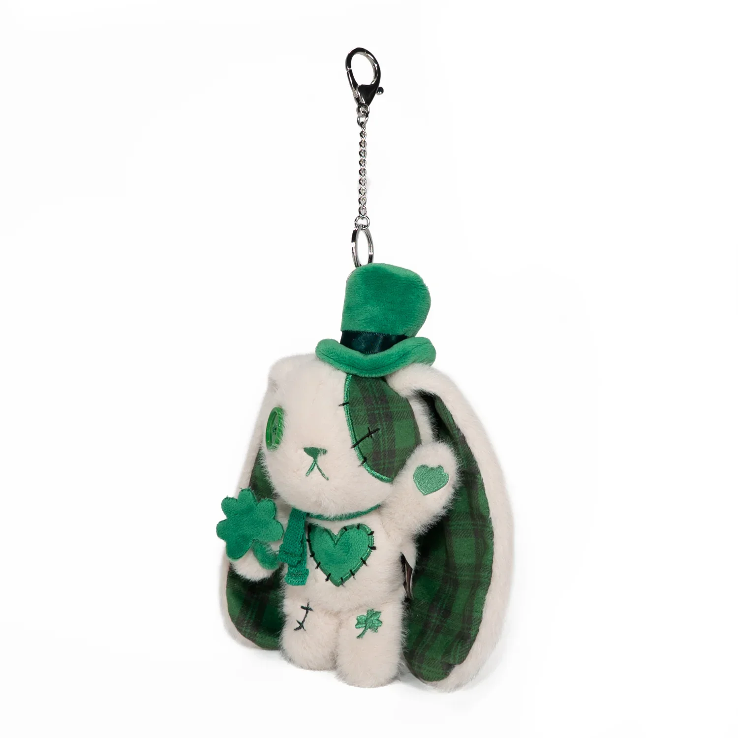 Lucky Love Rabbit Plush Keychain Accessory - изображение 1