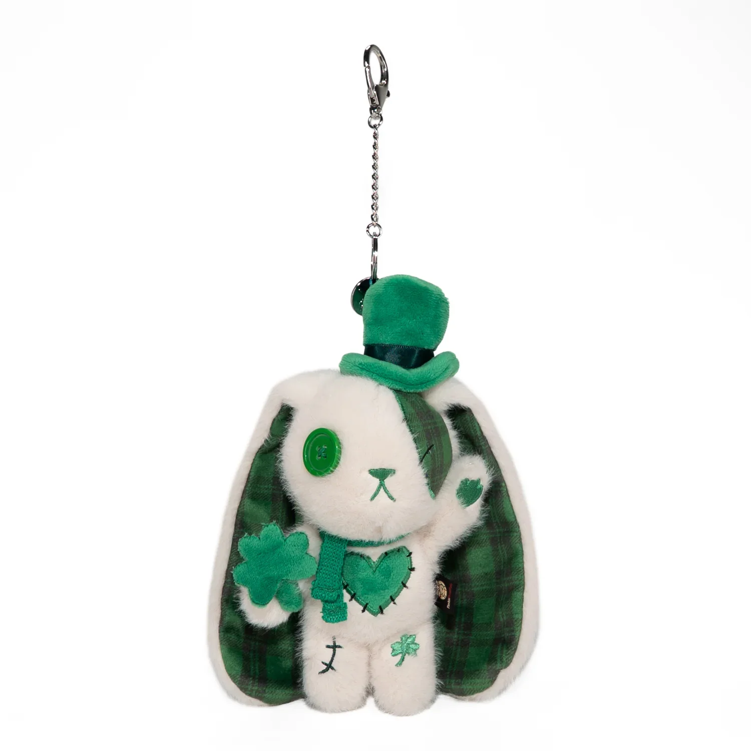 Lucky Love Rabbit Plush Keychain Accessory - миниатюра 3