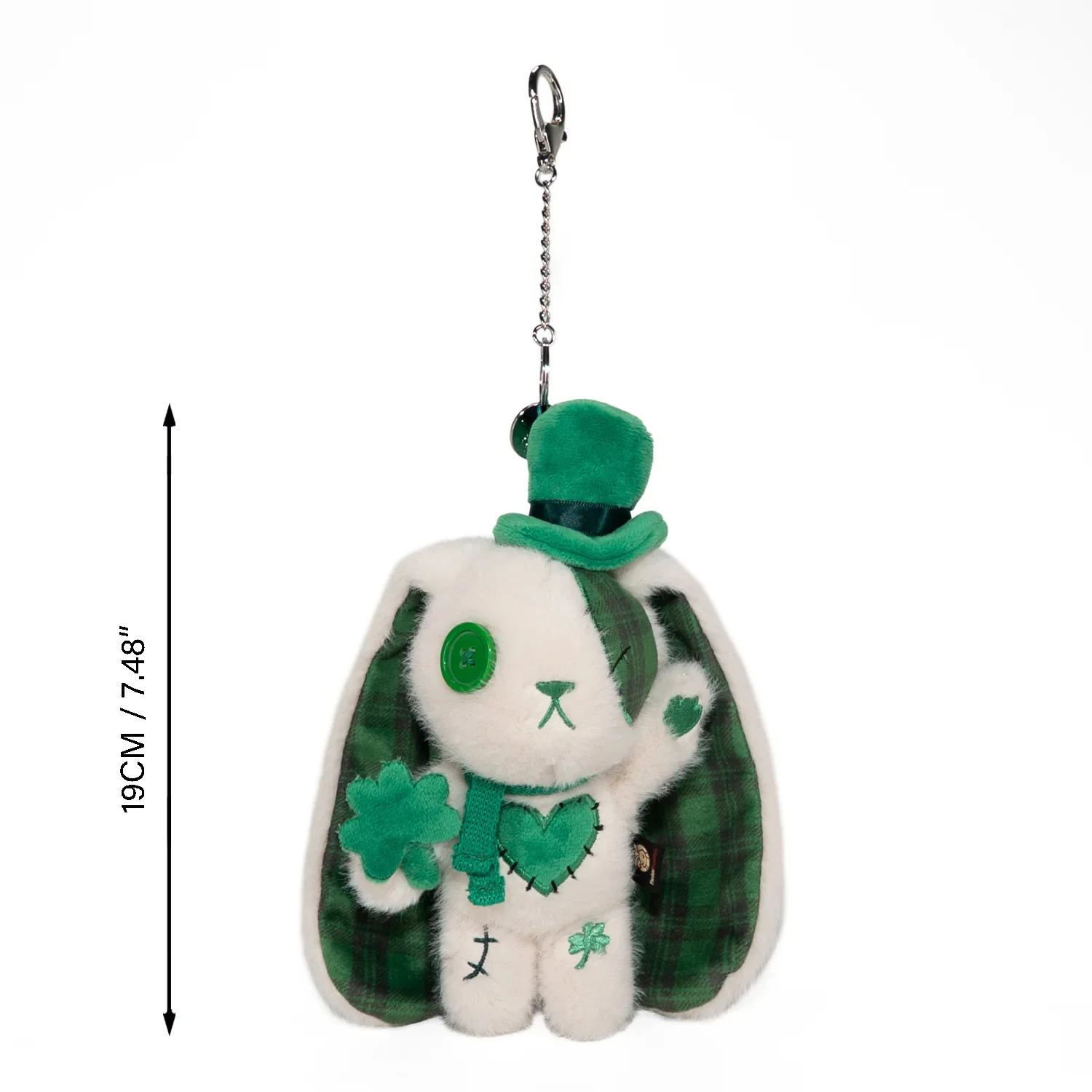 Lucky Love Rabbit Plush Keychain Accessory - миниатюра 5