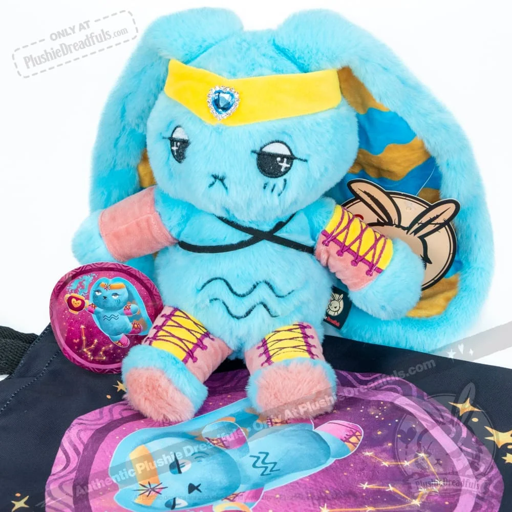 Aquarius Rabbit - Plush Stuffed Animal - миниатюра 4