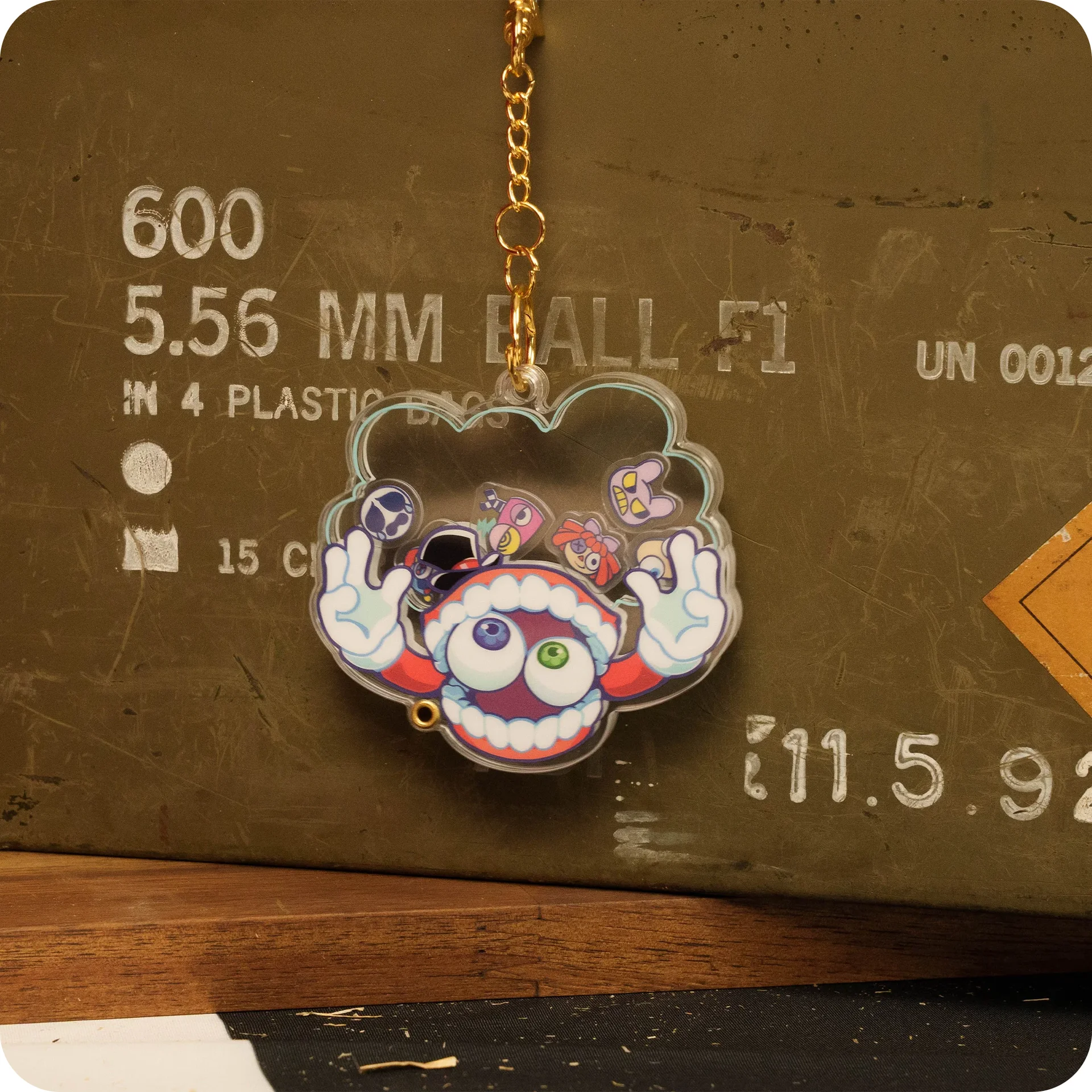 Caine Shaker Keychain - миниатюра 7
