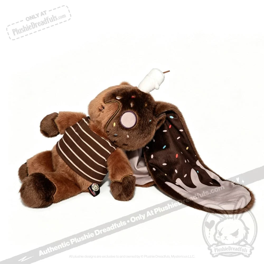 Coco Memento Chocolate Cake Rabbit - Plush Stuffed Animal - миниатюра 3