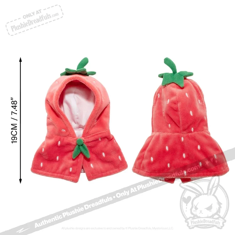 Mini Plush Strawberry Cloak - миниатюра 3