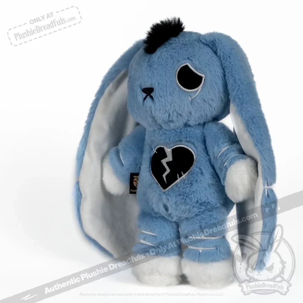 Depression Rabbit V2 Mohawk Edition- Plush Stuffed Animal - миниатюра 6