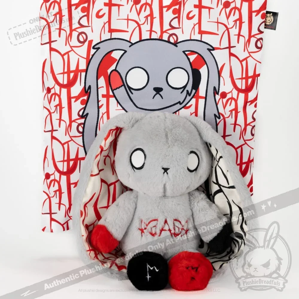 Dyslexia Rabbit - Plush Stuffed Animal - миниатюра 3