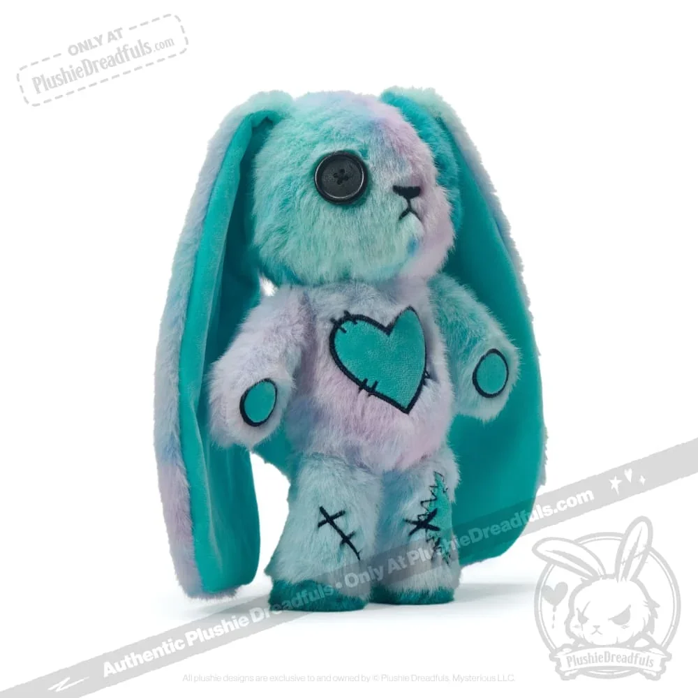 Blue Ice Love Rabbit - Plush Stuffed Animal - миниатюра 6