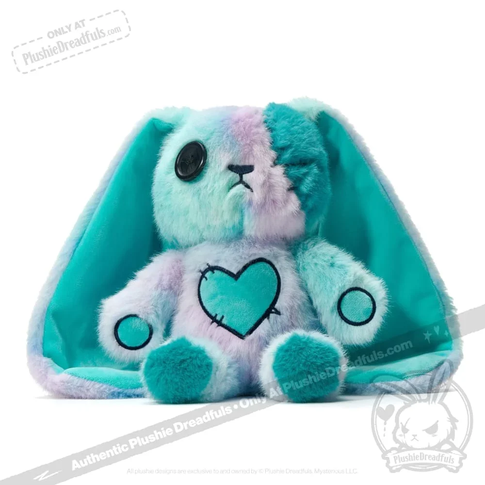 Blue Ice Love Rabbit - Plush Stuffed Animal - миниатюра 8