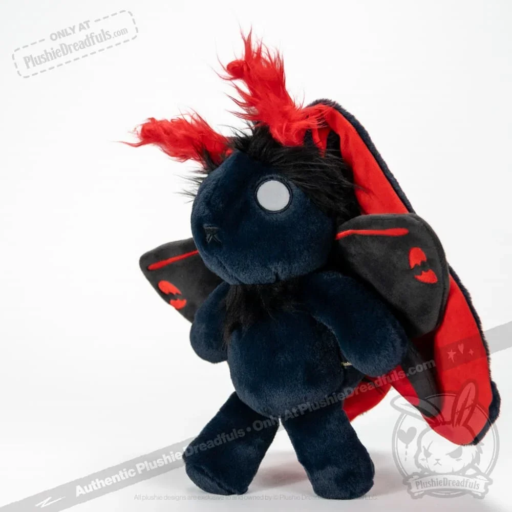 Emo Moth Rabbit - Plush Stuffed Animal - миниатюра 3