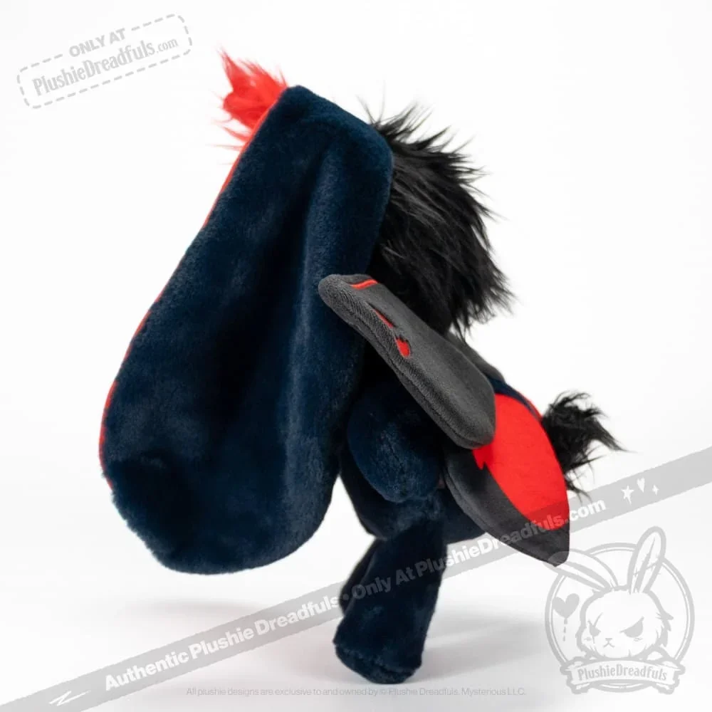 Emo Moth Rabbit - Plush Stuffed Animal - миниатюра 4