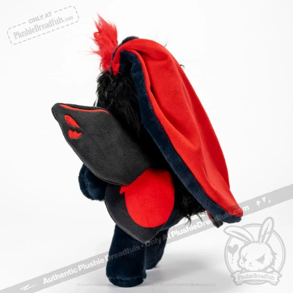 Emo Moth Rabbit - Plush Stuffed Animal - миниатюра 5