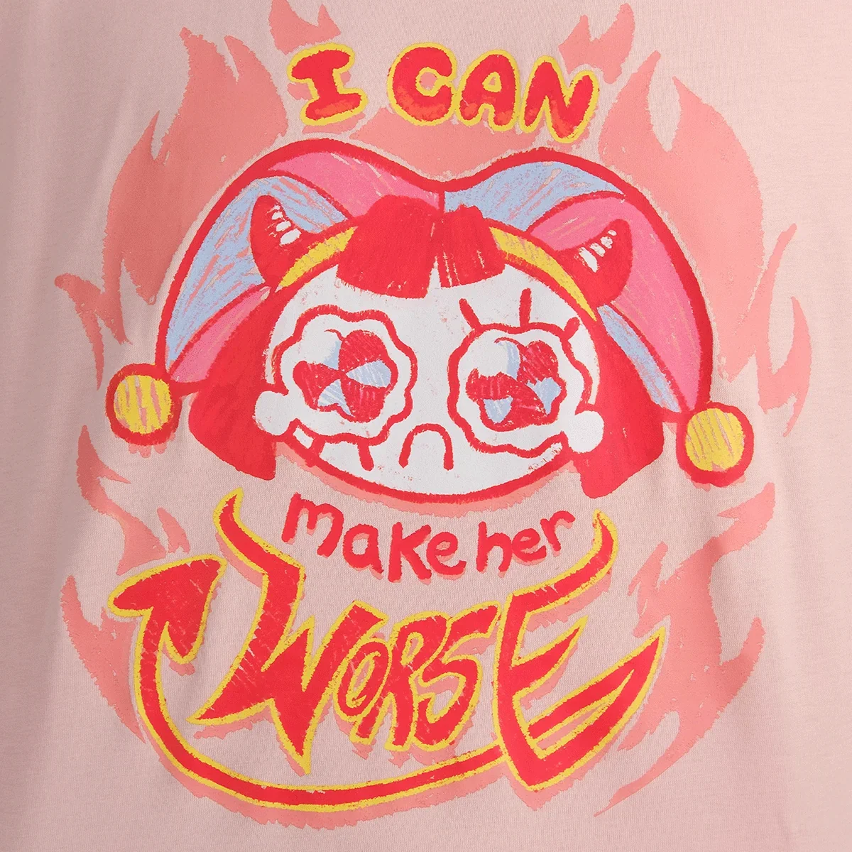 I Can Make Her Worse Pomni Shirt - миниатюра 2