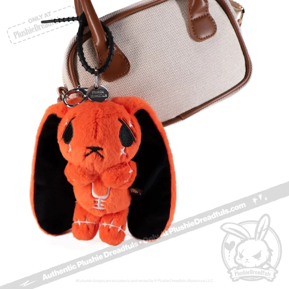 Anxiety Rabbit Plush Keychain Accessory - миниатюра 5