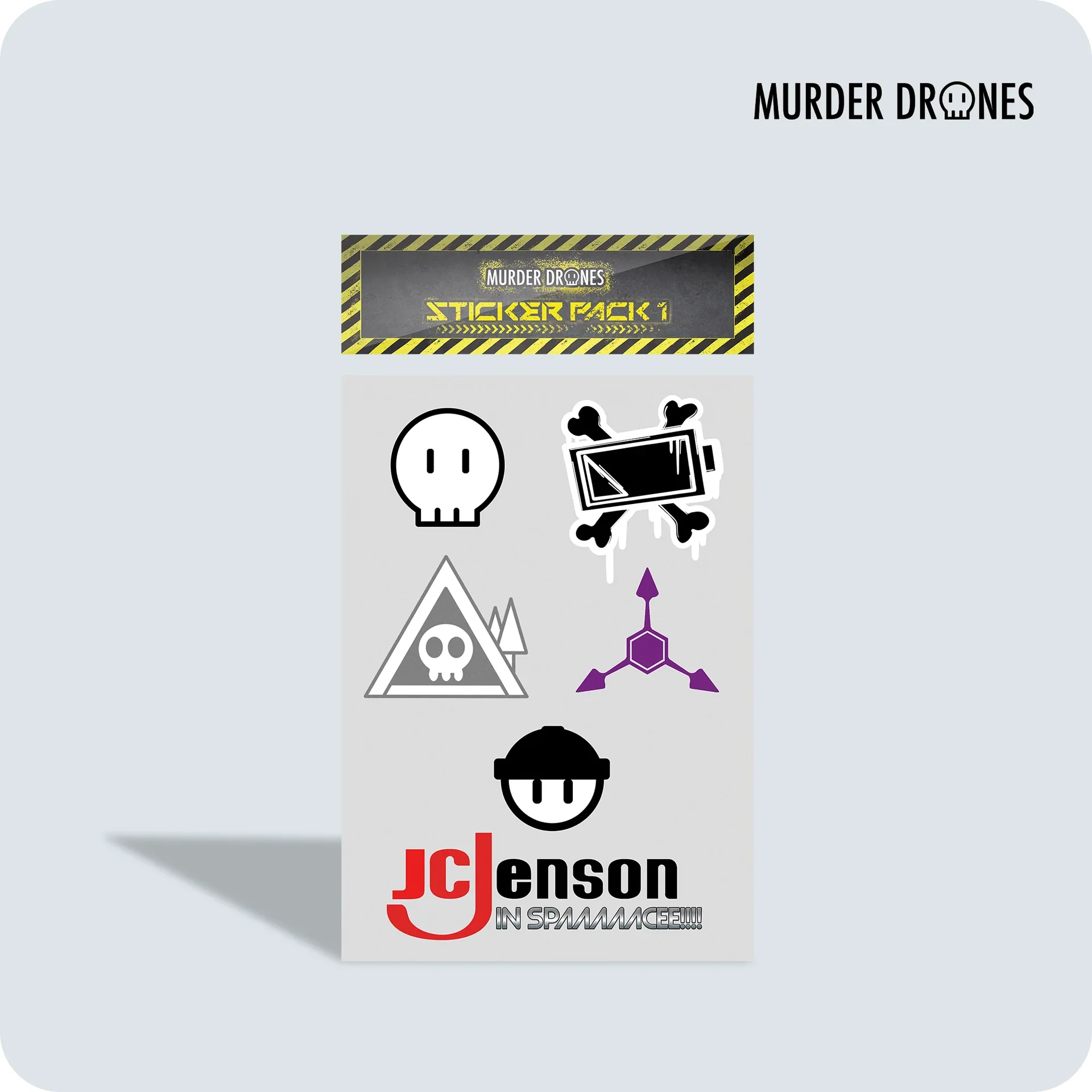 Murder Drones Sticker Pack 1 - миниатюра 6