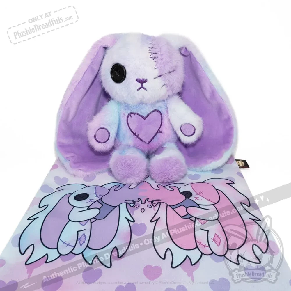 Purple Ice Love Rabbit - Plush Stuffed Animal - миниатюра 2