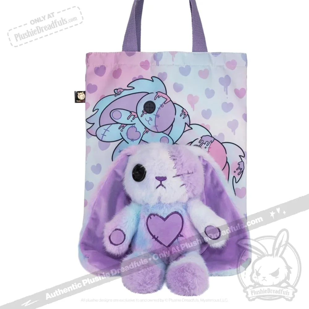 Purple Ice Love Rabbit - Plush Stuffed Animal - миниатюра 3