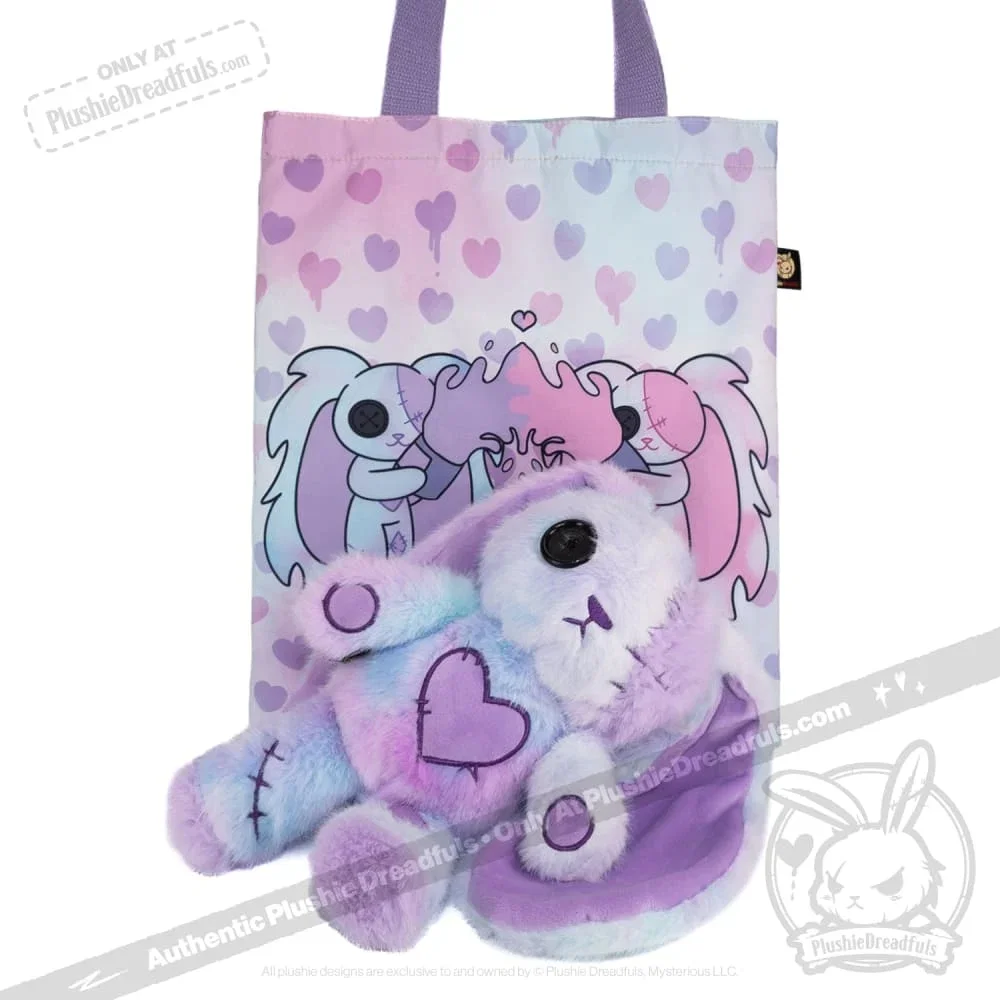 Purple Ice Love Rabbit - Plush Stuffed Animal - миниатюра 5