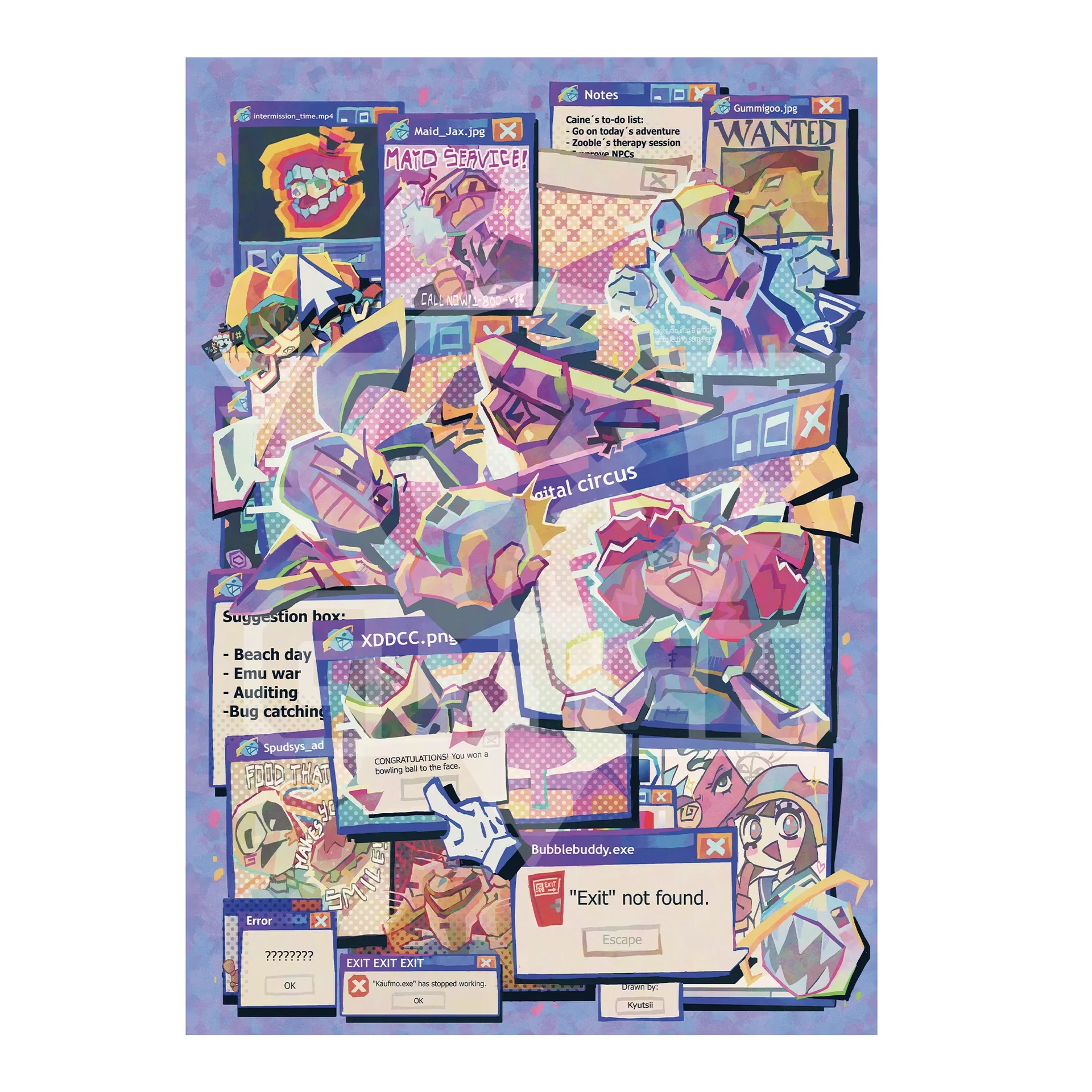 Digital Circus Print Collection 1 - миниатюра 3