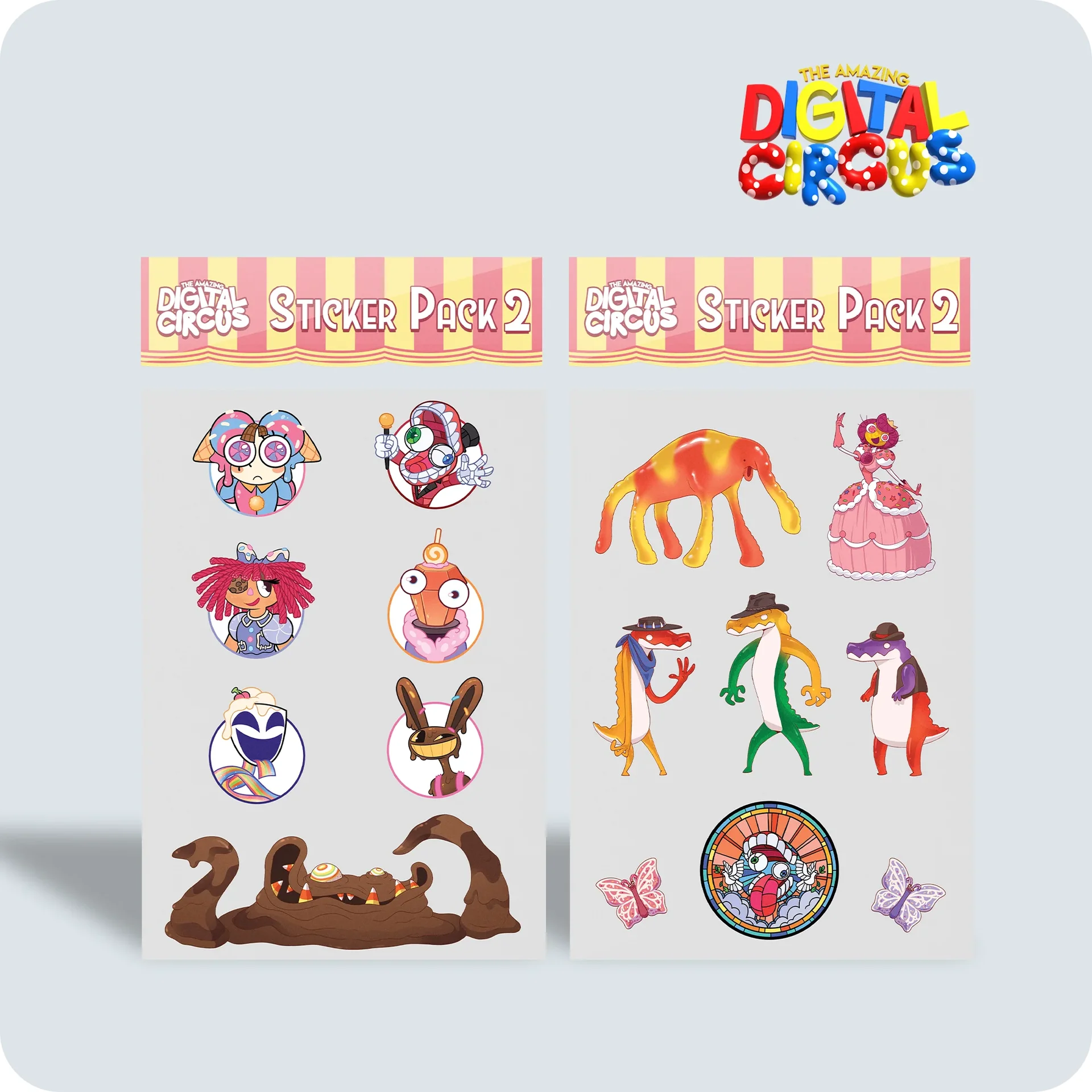 Digital Circus Sticker Pack 2 - миниатюра 3
