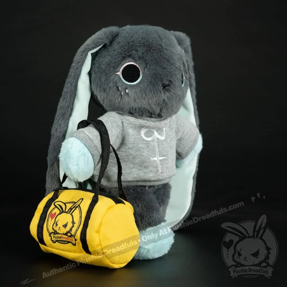Trust Issues Bunny Grey Edition - Plush Stuffed Animal - миниатюра 4