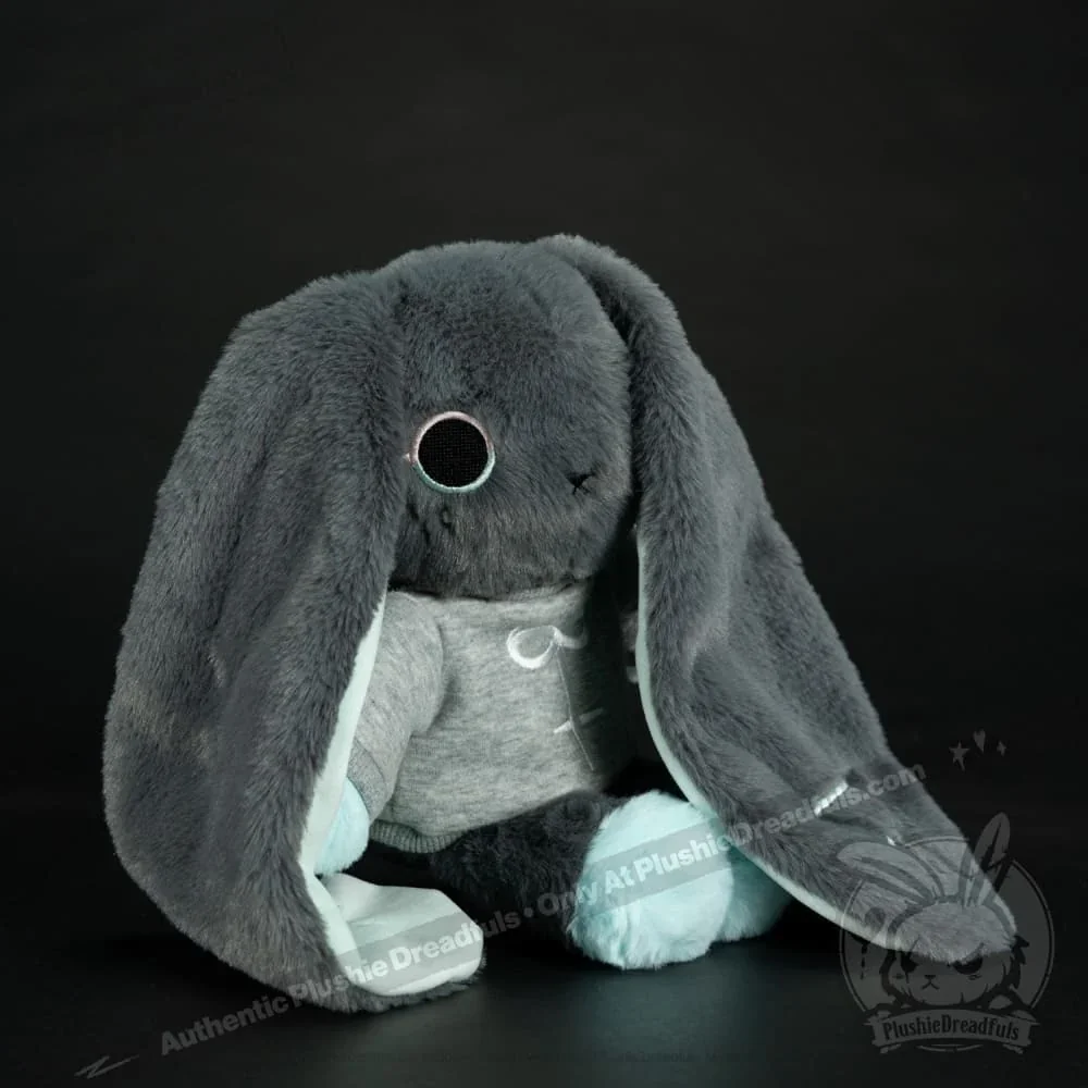 Trust Issues Bunny Grey Edition - Plush Stuffed Animal - миниатюра 5