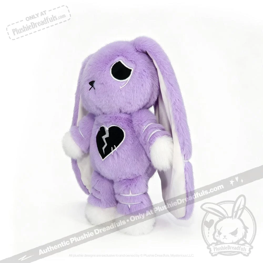 Depression Rabbit V2 Lavender LE- Plush Stuffed Animal - миниатюра 6