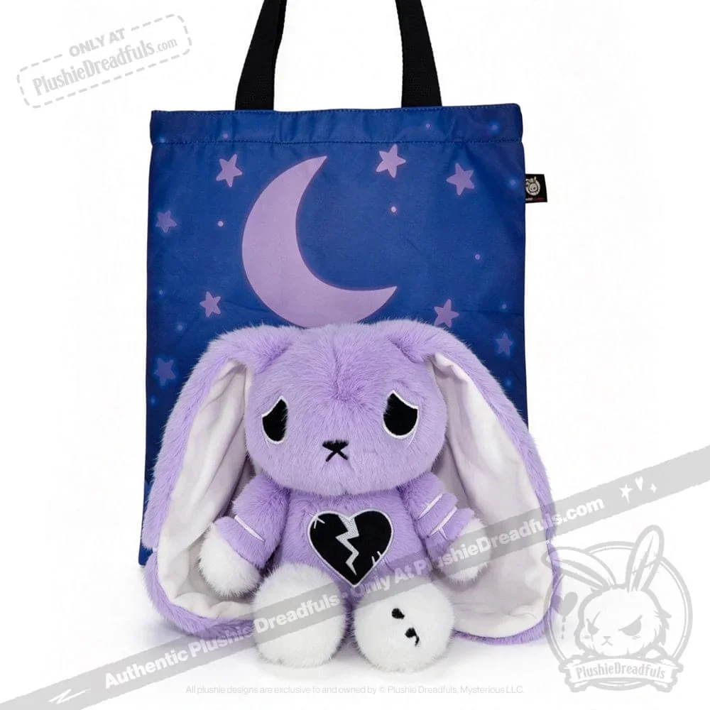 Depression Rabbit V2 Lavender LE- Plush Stuffed Animal - миниатюра 7