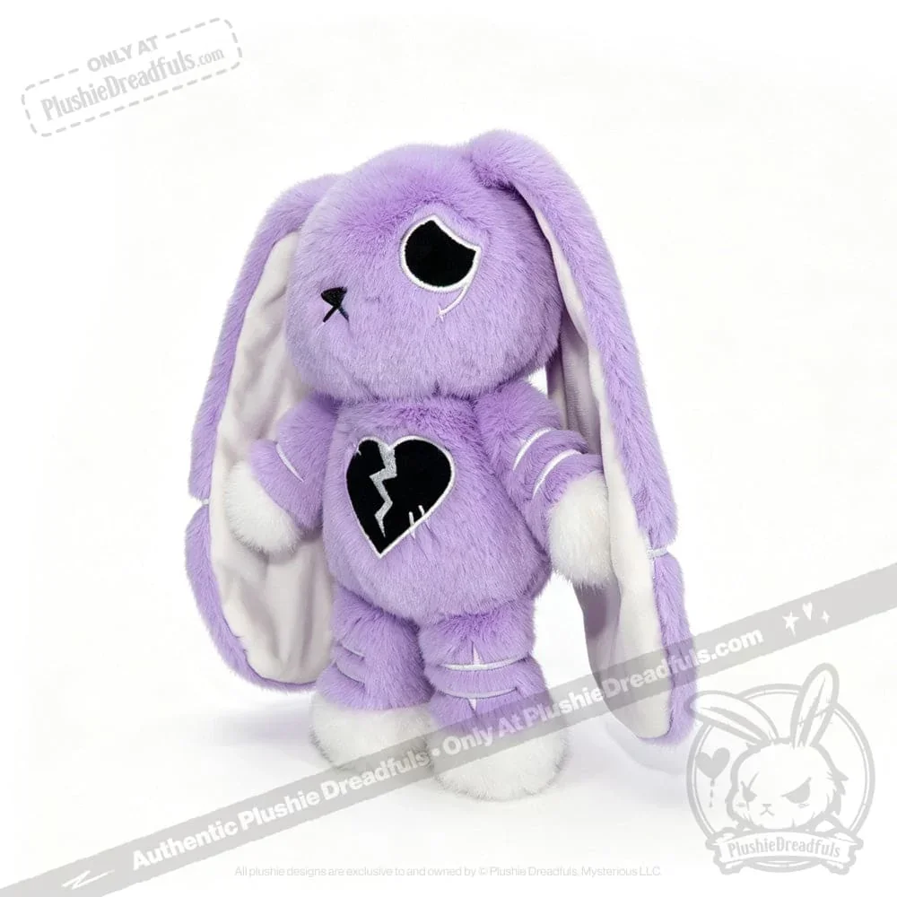 Depression Rabbit V2 Lavender LE- Plush Stuffed Animal - миниатюра 8