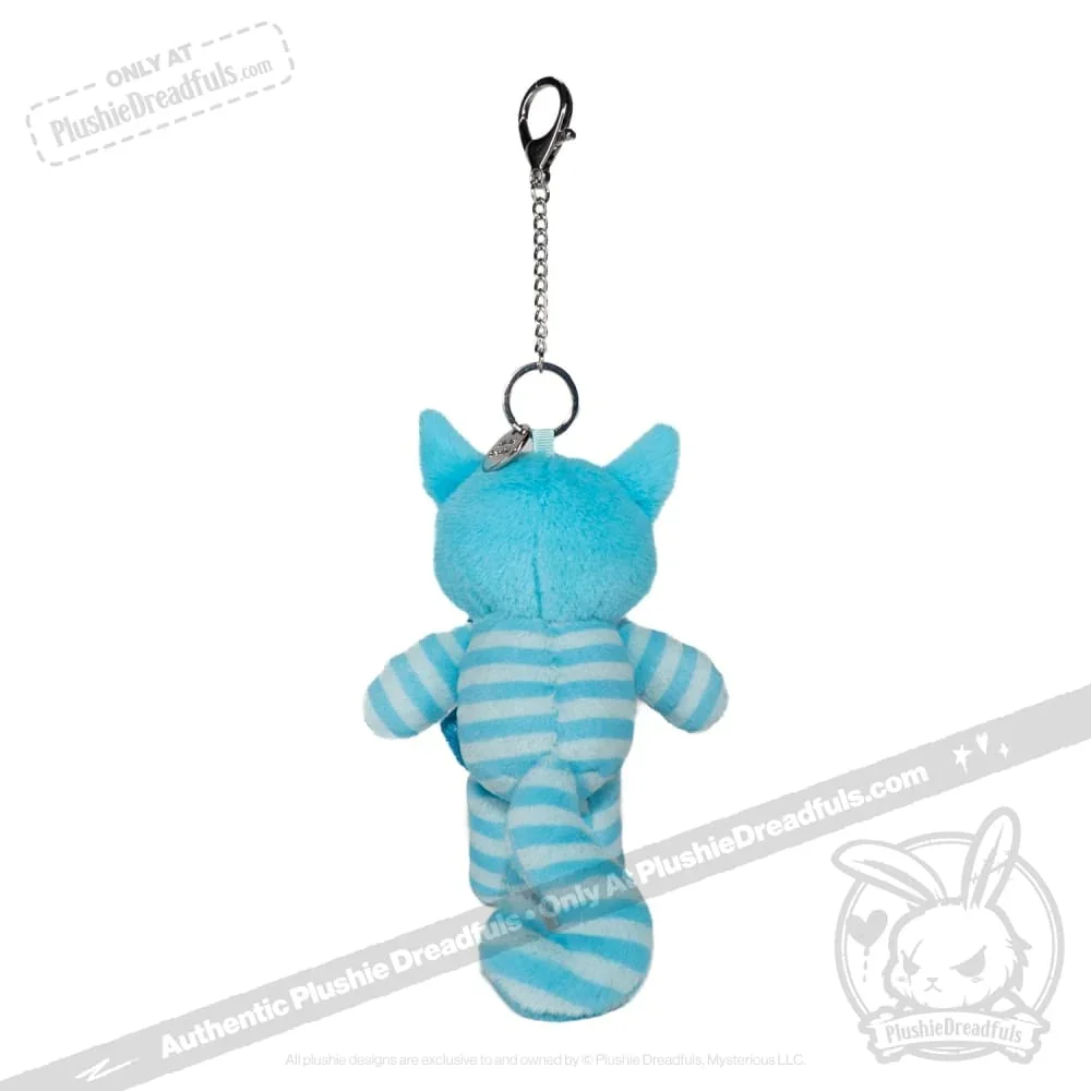 Victorian McGee's Frosty Cheshire Cat Plush Keychain Accessory - миниатюра 2
