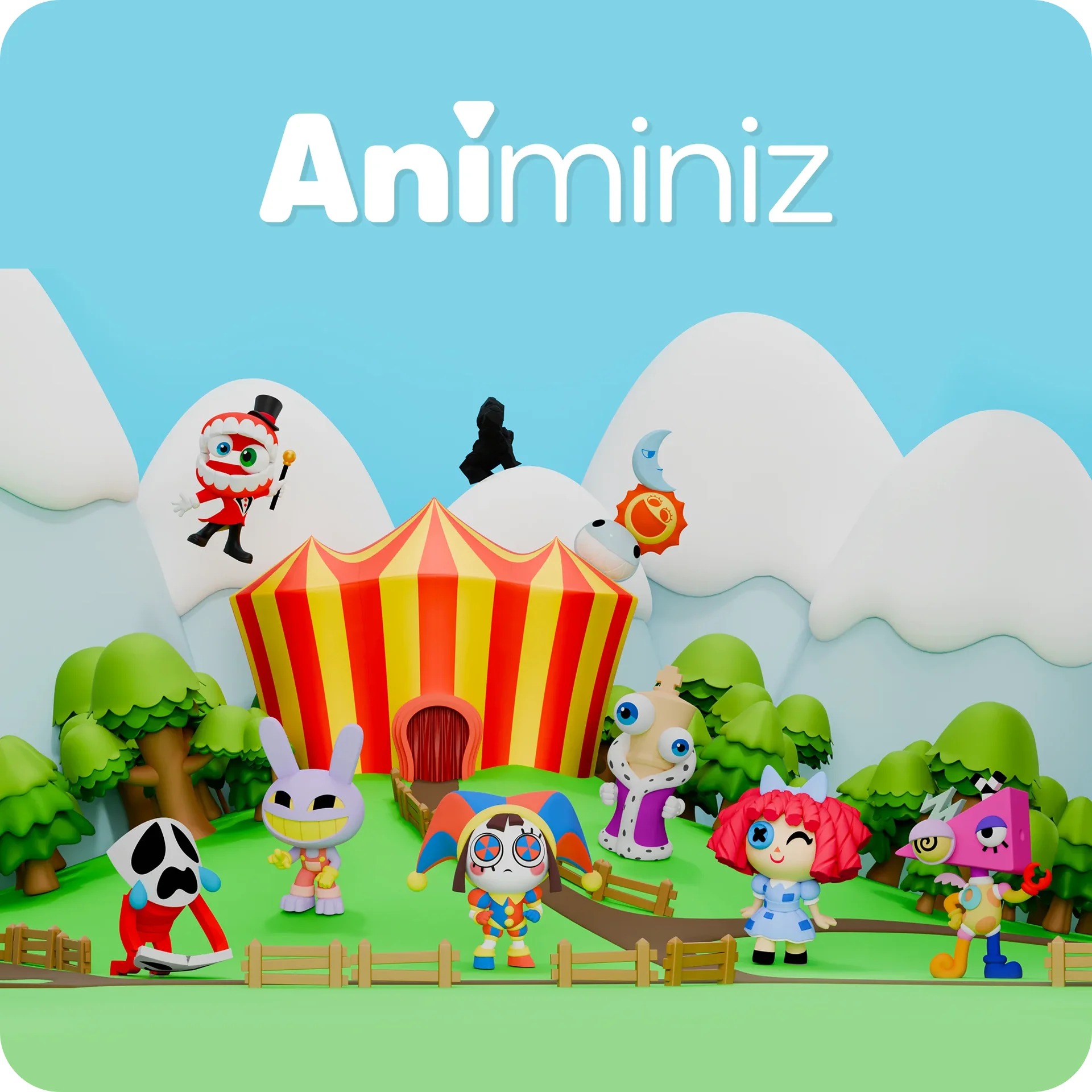 Digital Circus Animiniz: Main Character Series Blindbox - миниатюра 8