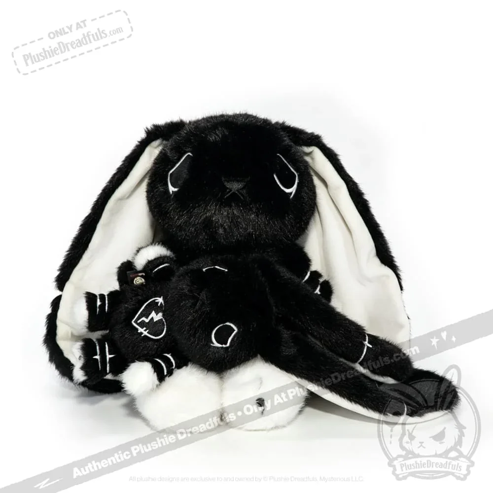 Void Depression Rabbit Plush Keychain - миниатюра 3