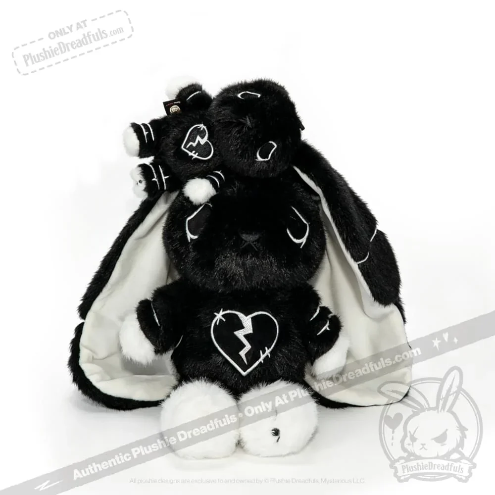 Void Depression Rabbit Plush Keychain - миниатюра 5