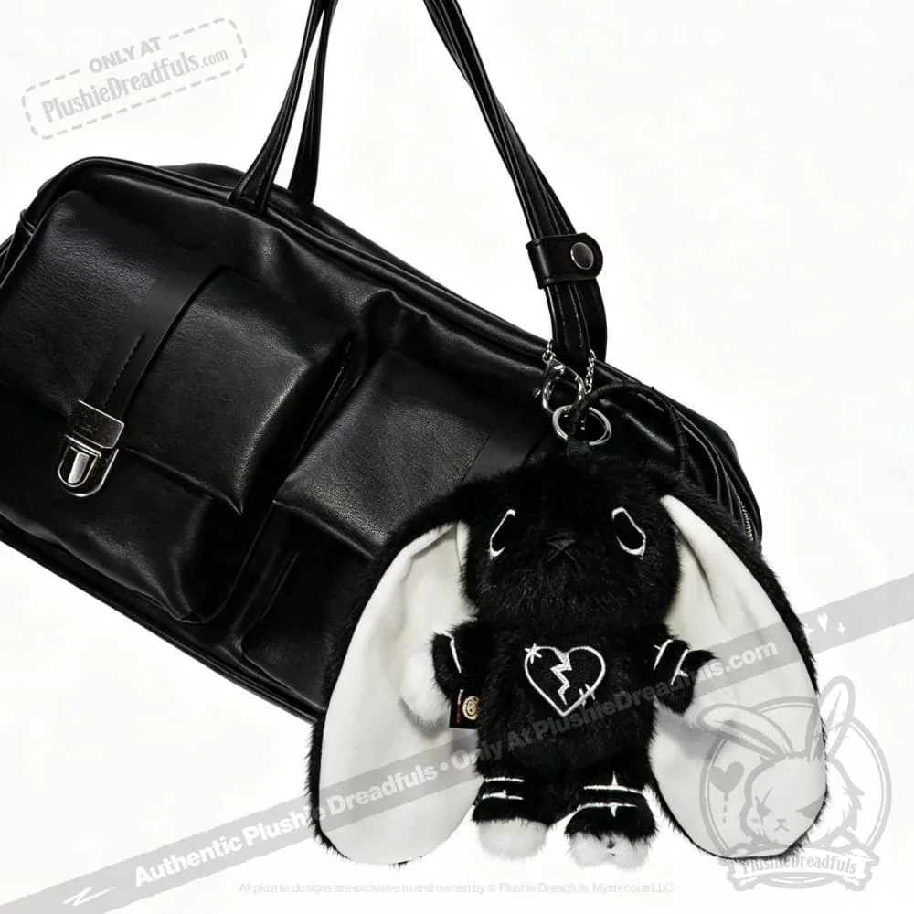 Void Depression Rabbit Plush Keychain - миниатюра 6