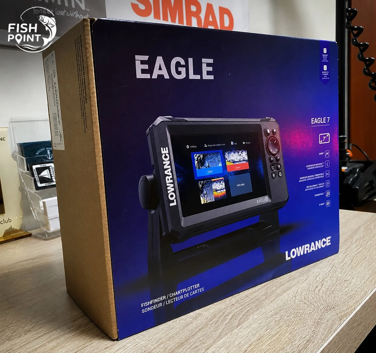 Эхолот Lowrance Eagle 7 c датчиком Tripleshot HD - миниатюра 2