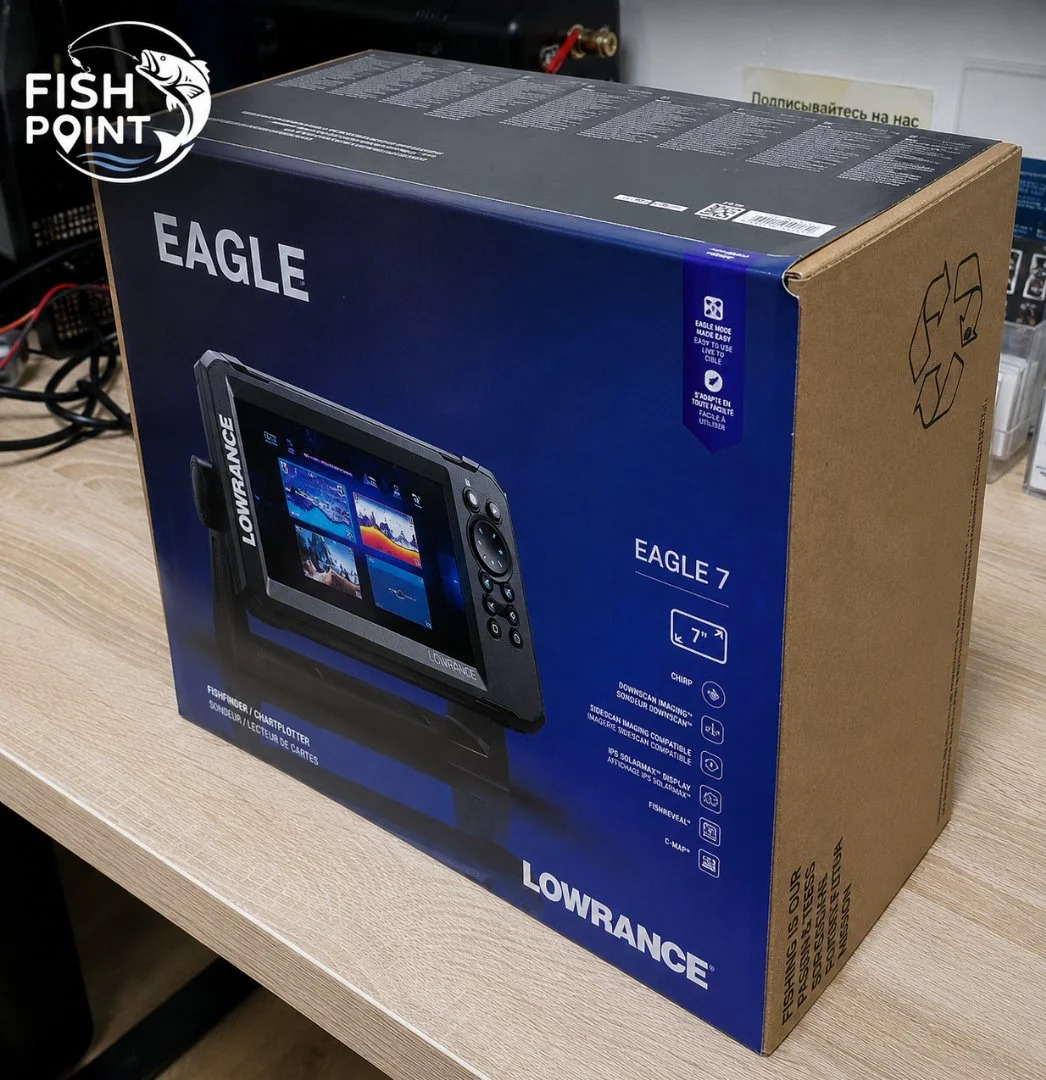 Эхолот Lowrance Eagle 7 c датчиком Tripleshot HD - миниатюра 3