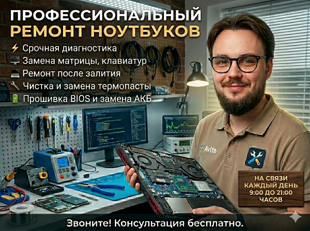 Ремонт ноутбуков - изображение 1