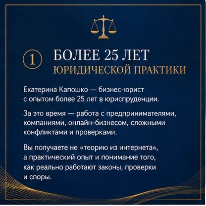 Юрист для бизнеса. Онлайн-школы и инфобиз - миниатюра 2