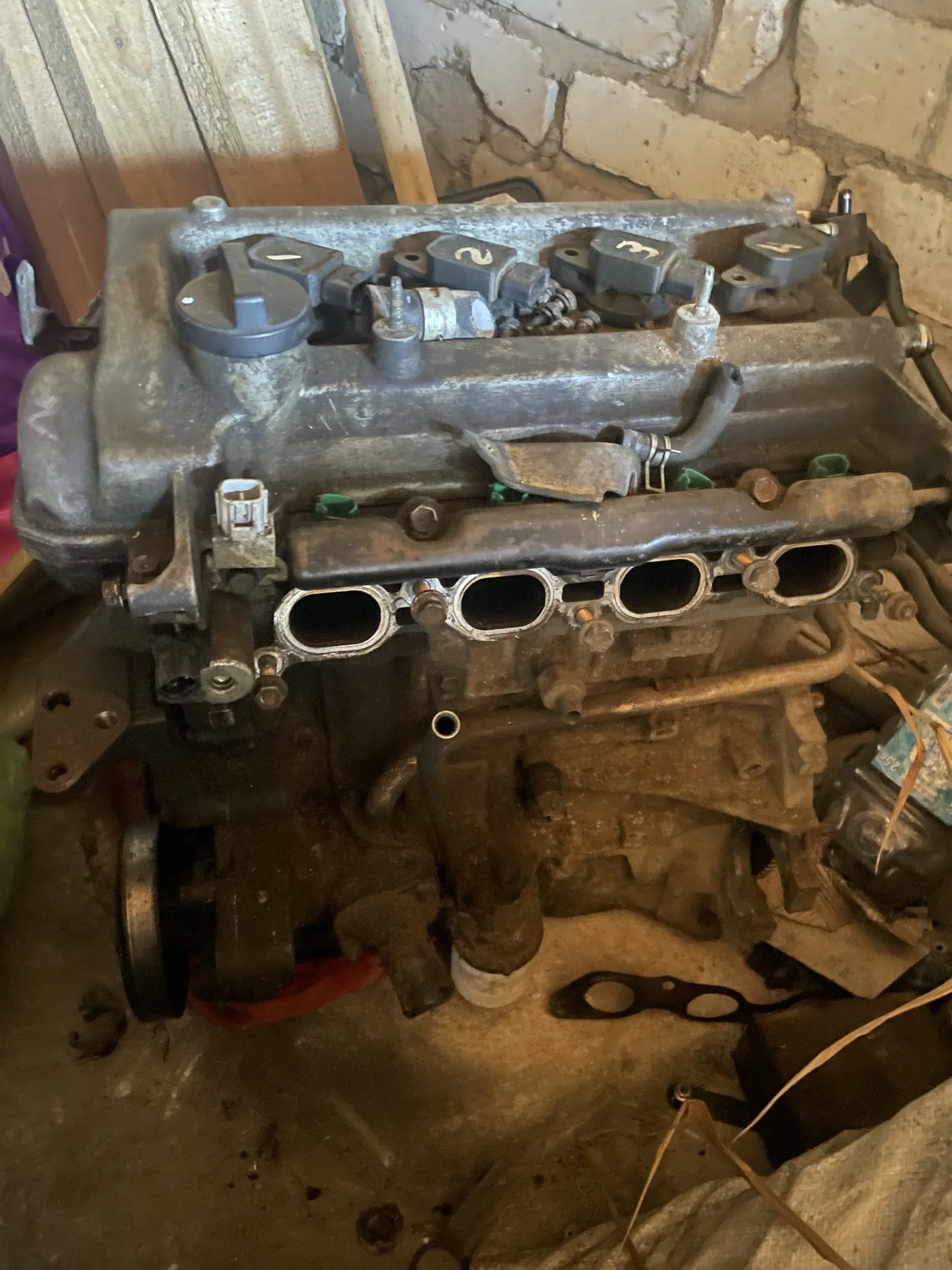 Двигатель Toyota 1nz-FE - миниатюра 2