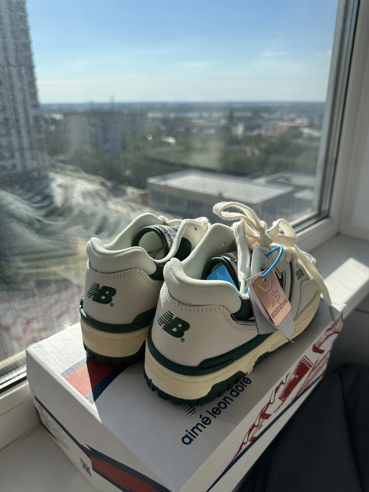 кроссовки new balance 550 - миниатюра 4