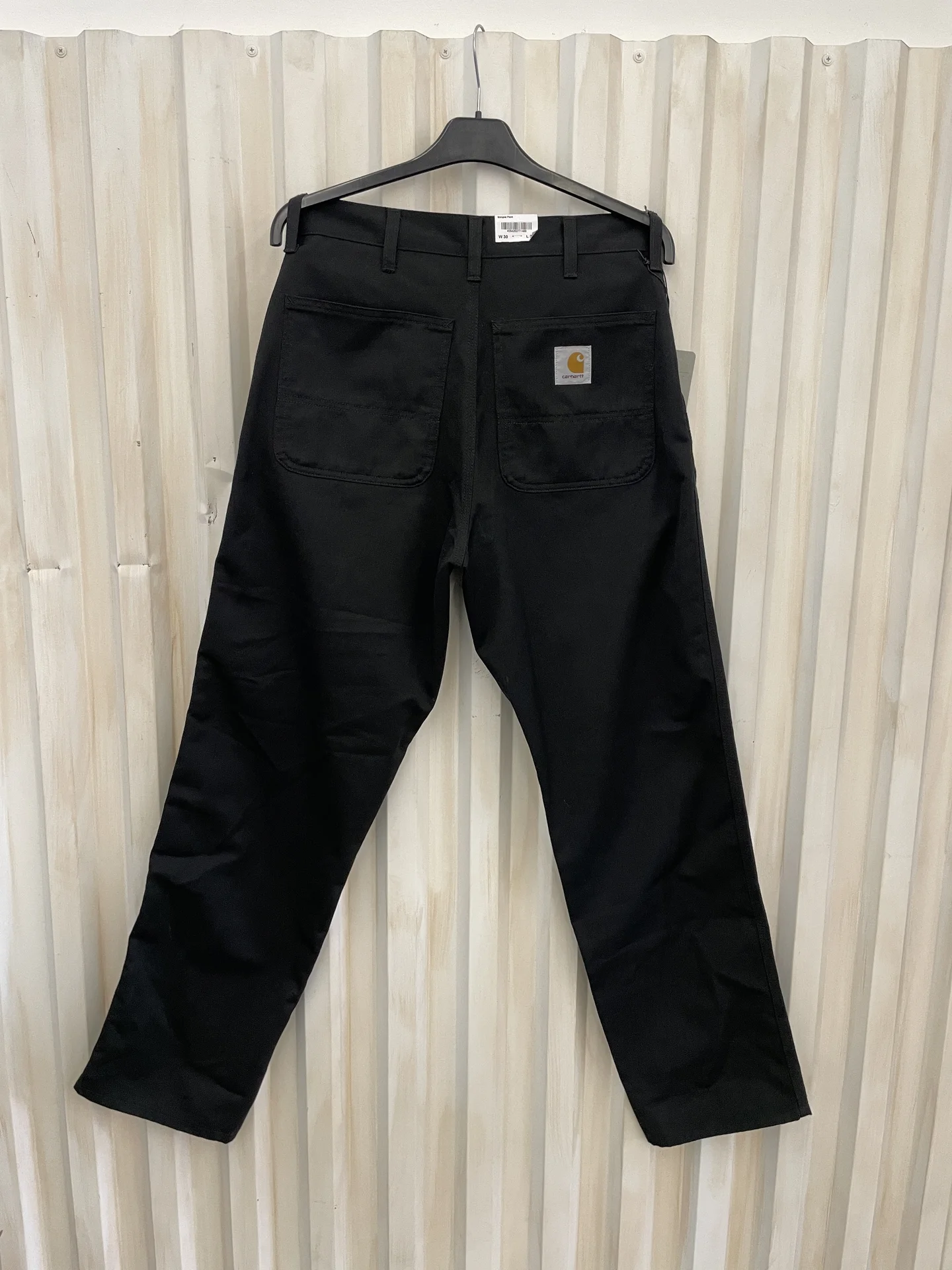 БРЮКИ CARHARTT WIP SIMPLE PANT (BLACK ) - миниатюра 2