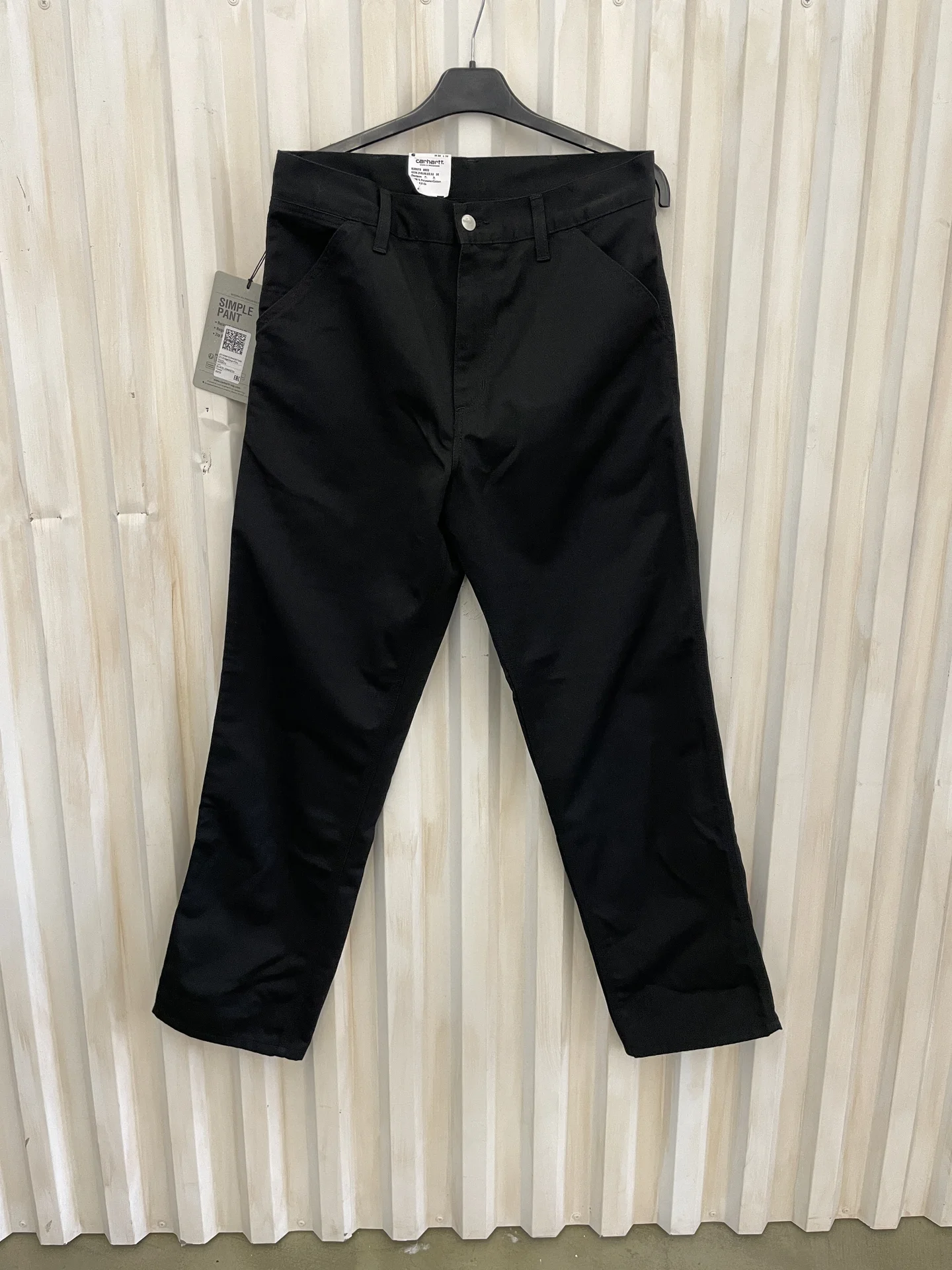 БРЮКИ CARHARTT WIP SIMPLE PANT (BLACK) - изображение 1