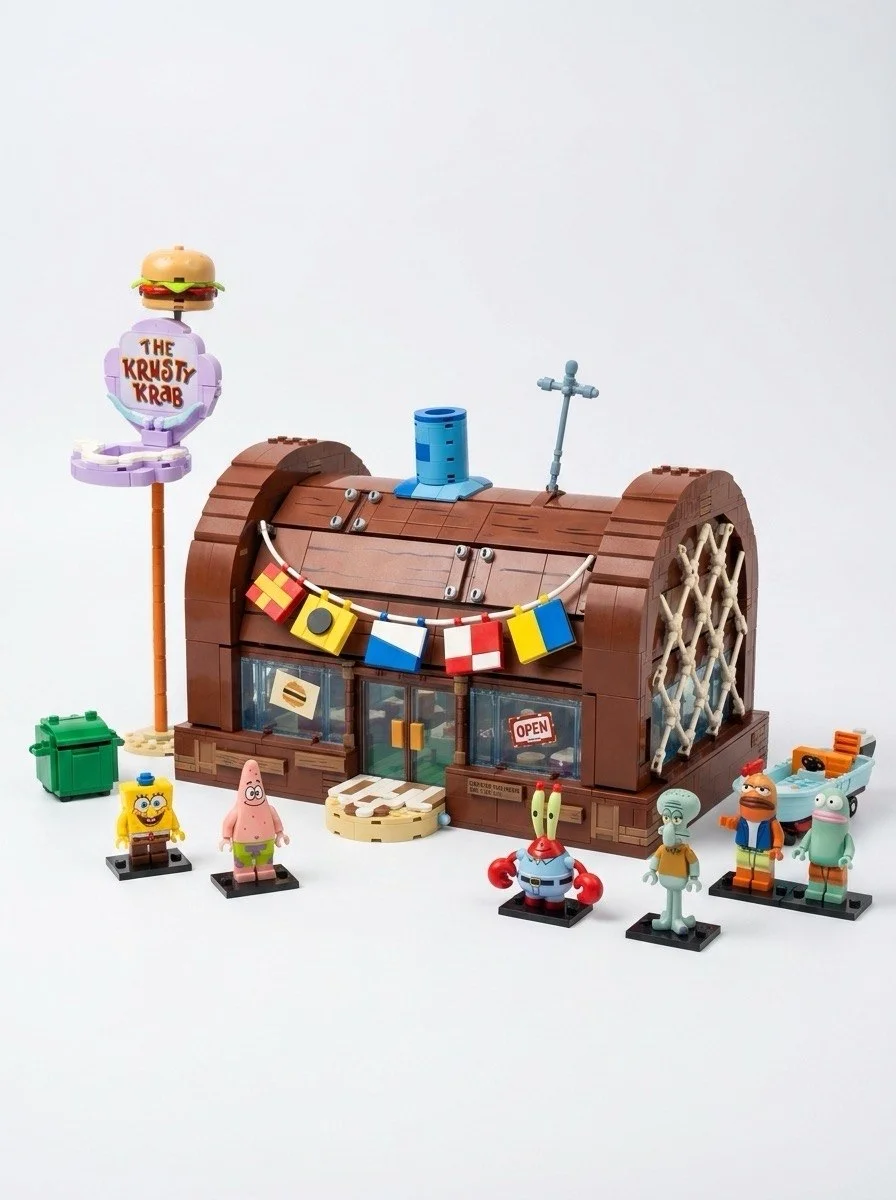 Lego губка боб Красти крабс - изображение 1