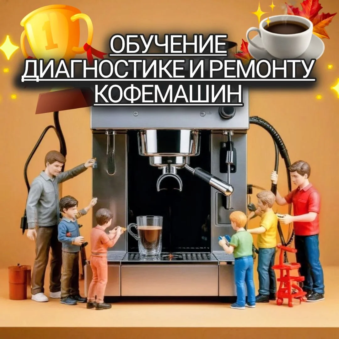 Обучу ремонту и диагностике кофемашин. - изображение 1
