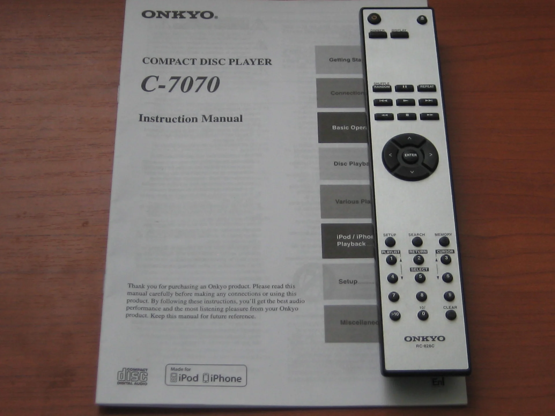 CD проигрыватель (cтример) Onkyo C-7070 Silver - миниатюра 2