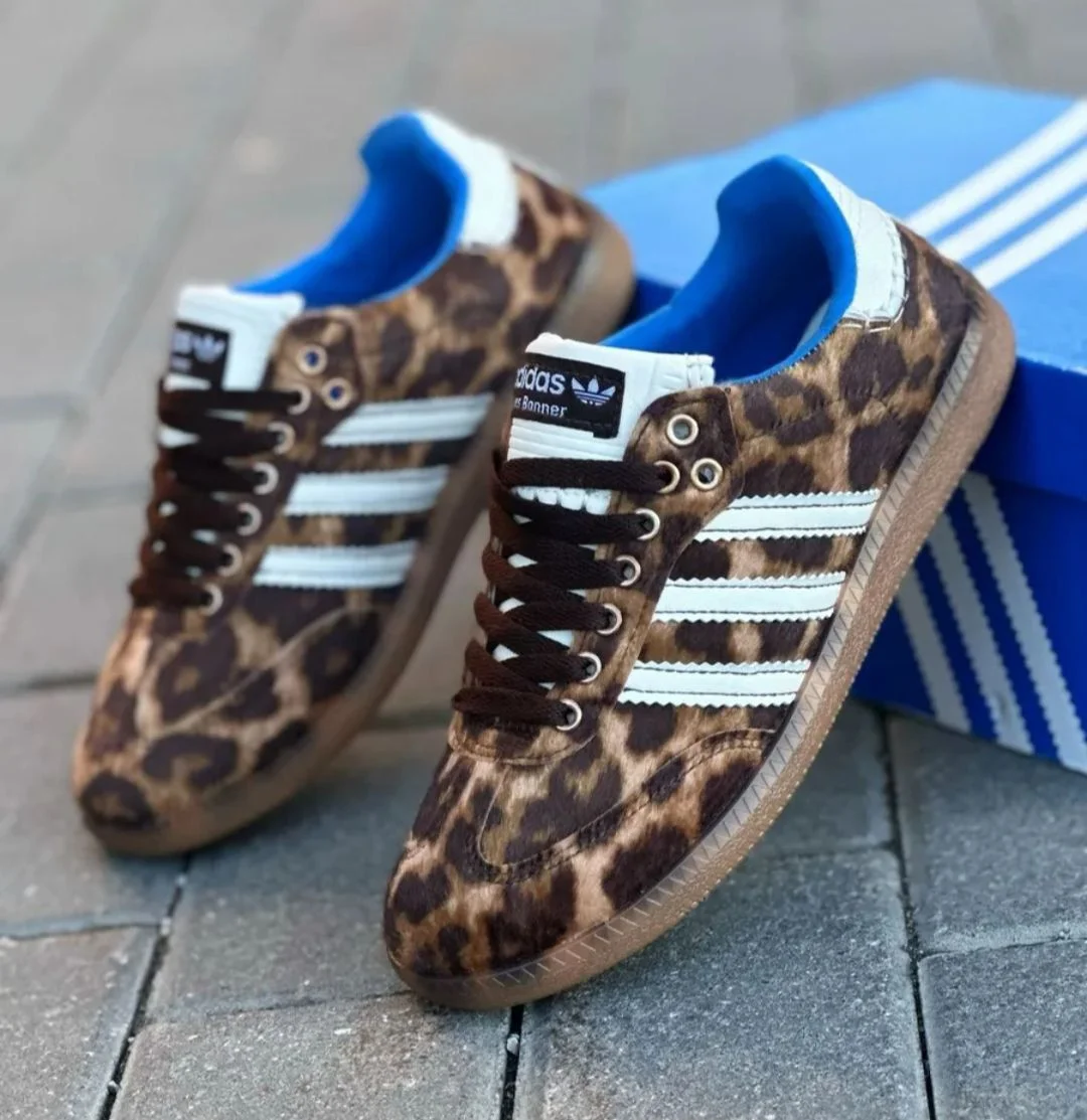 Кроссовки Adidas Samba Leopard - миниатюра 4