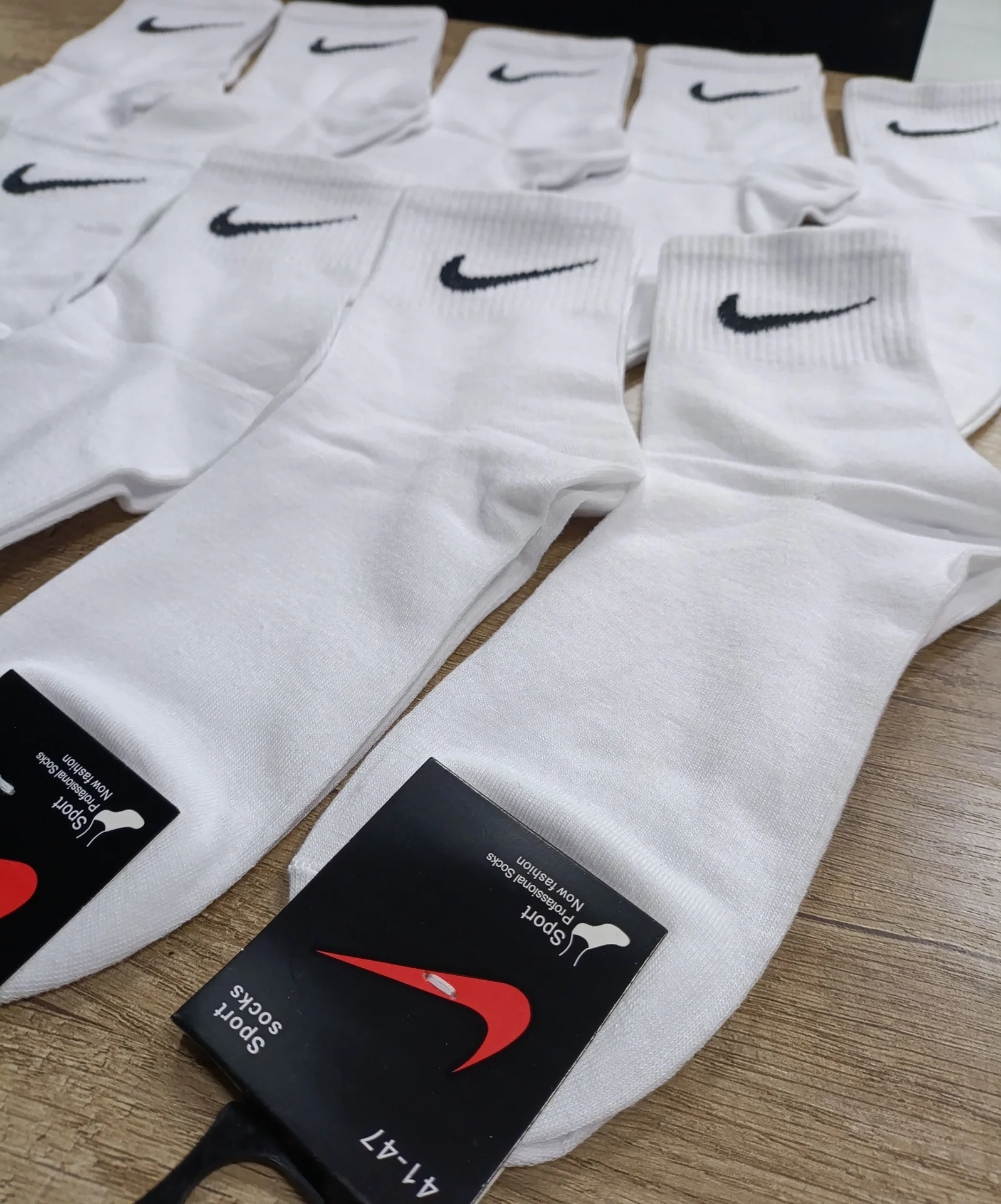 Носки Nike белые 10 пар - миниатюра 3