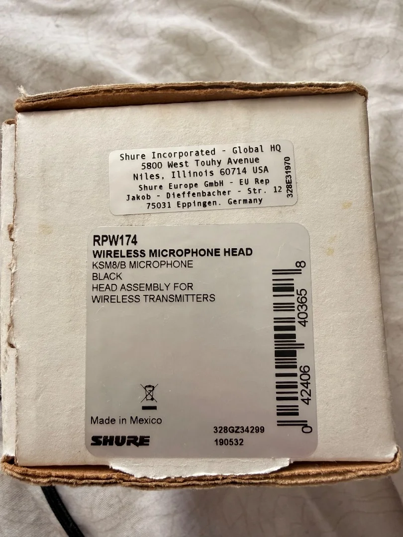 Капсюль shure ksm8 - миниатюра 4