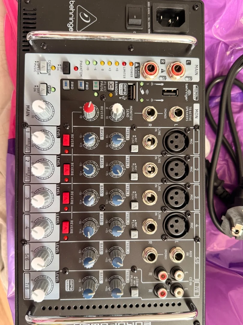 Микшер с усилителем Behringer РМР500МР3 - изображение 1