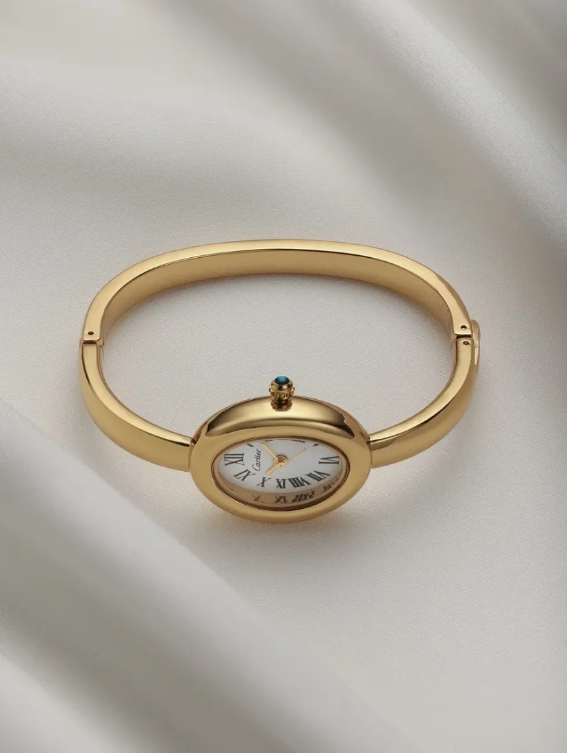 Часы женские наручные cartier - миниатюра 4