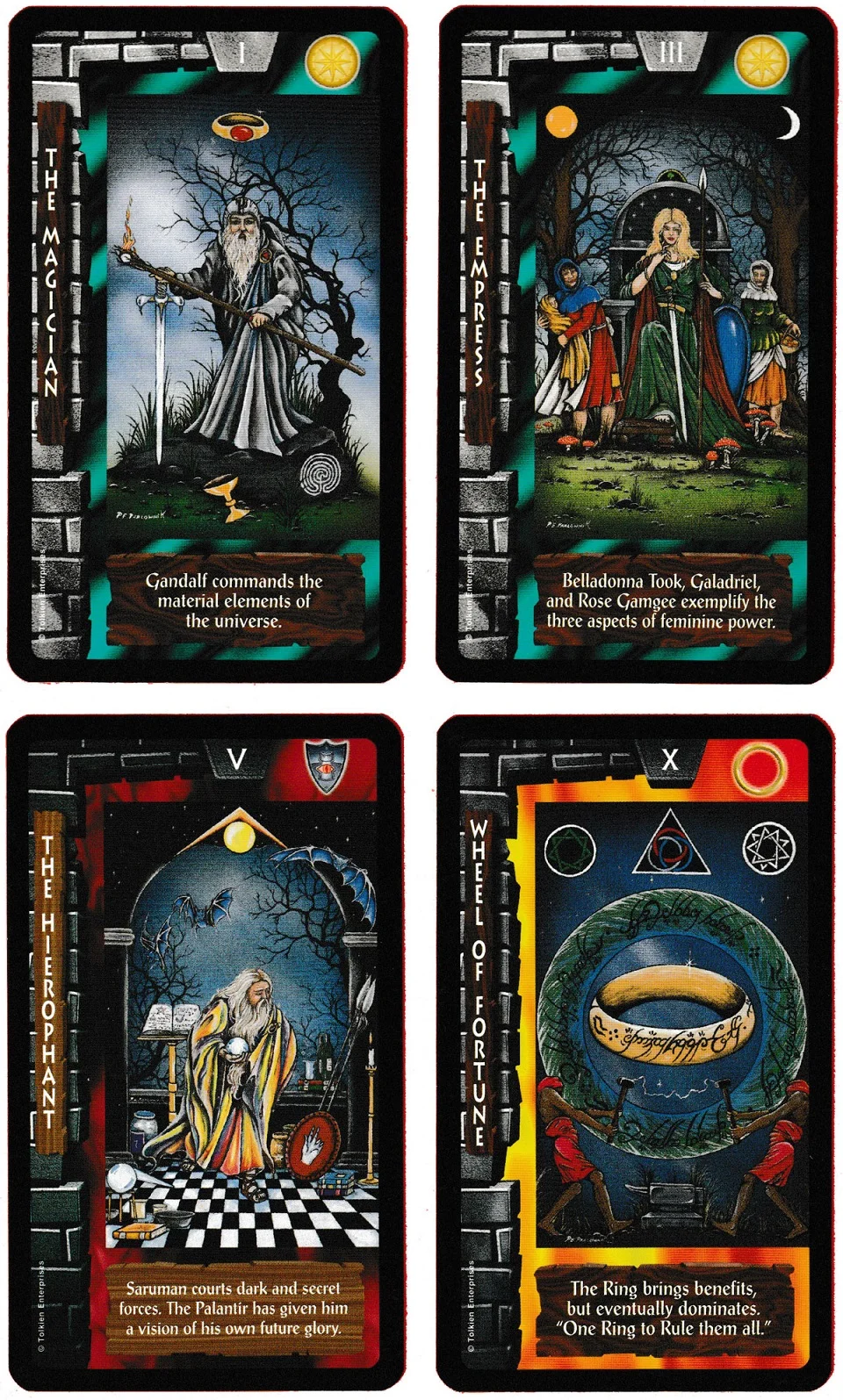 Lord of the Rings Tarot / Таро "Властелин Колец" - миниатюра 2